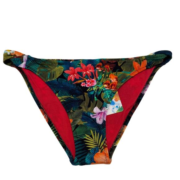 DESIGUAL NWT $39 Grana Bikini Bottoms Hygienic Liner in Place Size M (US Size S) - Picture 1 of 3
